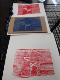 Examples of the students prints